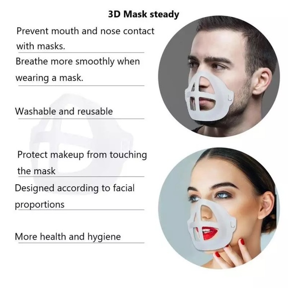 💥FREE💥 w/ $25+ purchase 3D Face Mask Bracket - Picture 2 of 7
